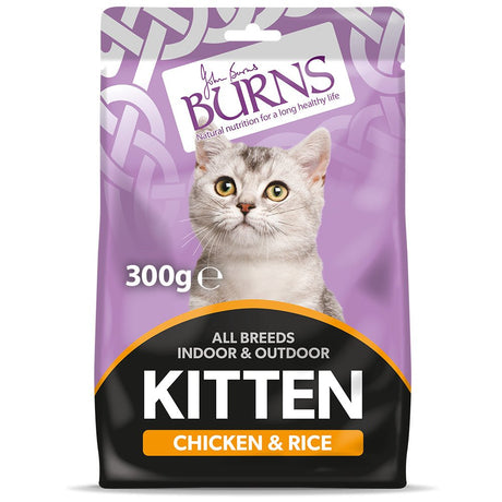 Burns Original Chicken & Rice Kitten Food, Burns, 300g