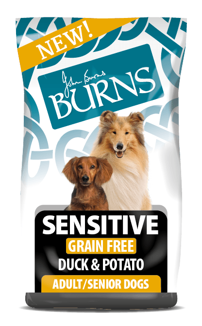 Burns Sensitive Grain Free Duck & Potato Adult Dog Food, Burns, 2 kg