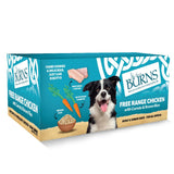 Burns Wet Dog Food Trays Free Range Chicken with Carrots & Brown Rice, Burns, 12x150g