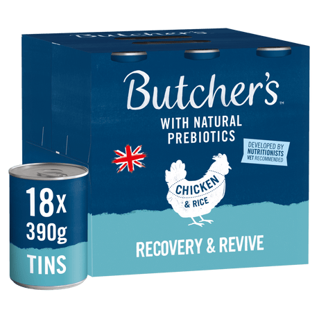 Butcher's Recovery & Revive Adult Wet Dog Food Tins, Butcher's, 18 x 390g