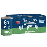 Butcher's Wholegrain Simply Gentle Wet Dog Food Tins, Butcher's, 4x (6x390g)