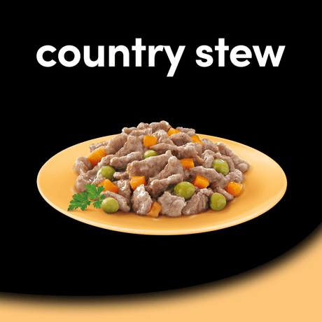 Cesar Country Stew Tray Chicken & Veg in Gravy - 14 x 150g Adult Wet Dog Food, Cesar,