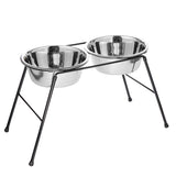 Classic High Stand Double Dish Feeder for Dogs, Classic, 2 x 4L