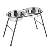 Classic High Stand Double Dish Feeder for Dogs, Classic, 2 x 900ml