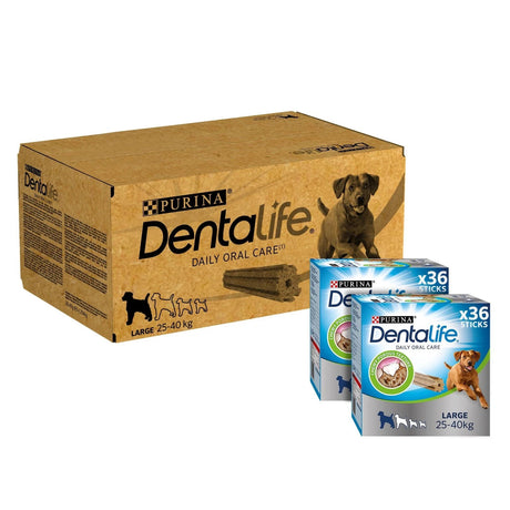 Dentalife Large Breed Dog Dental Chews - 72 Sticks, PURINA DentaLife,