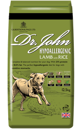 Dr John Hypoallergenic Lamb with Rice, Dr John, 12.5 kg