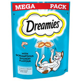 Dreamies with Salmon Cat Treats Mega Pack - 6 x 200g Packs, Dreamies,