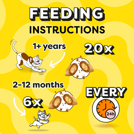 DREAMIES with Turkey Cat Treats - 8 x 60g, Dreamies,