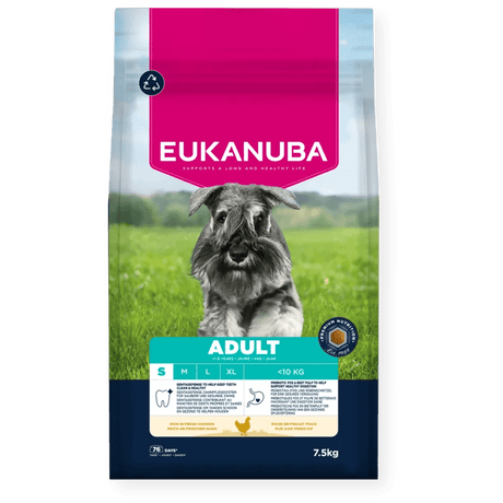 Eukanuba Adult Small Breed Fresh Chicken Dry Dog Food, Eukanuba, 7.5 kg
