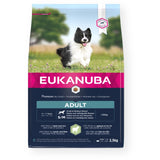 Eukanuba Adult Small/Medium Breed Lamb & Rice Dry Dog Food, Eukanuba, 3 x 2.5 kg