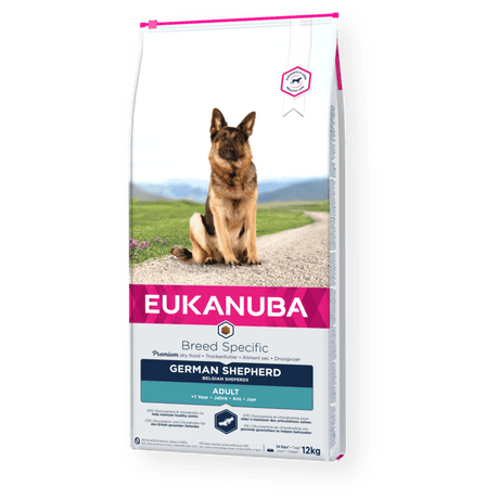 Eukanuba Breed Specific German Shepherd Adult Dog Food 12kg, Eukanuba,