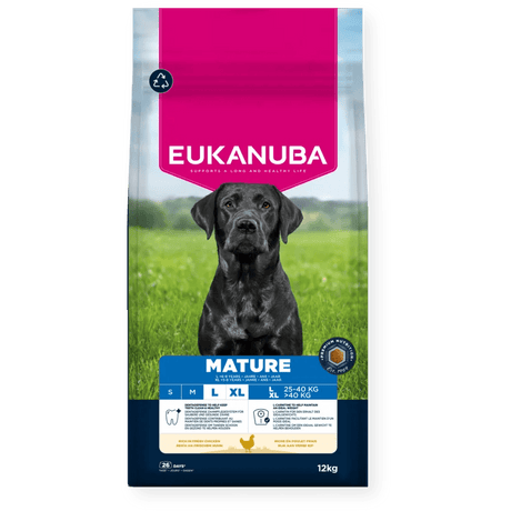 Eukanuba Mature Large Breed Fresh Chicken Dry Dog Food - 12 kg, Eukanuba,