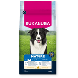 Eukanuba Mature Medium Breed Fresh Chicken Dry Dog Food, Eukanuba, 12 kg
