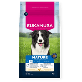 Eukanuba Mature Medium Breed Fresh Chicken Dry Dog Food, Eukanuba, 3 x 3 kg