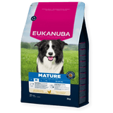 Eukanuba Mature Medium Breed Fresh Chicken Dry Dog Food, Eukanuba, 3 x 3 kg