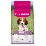 Eukanuba Puppy Small/Medium Breed Lamb & Rice Dry Dog Food, Eukanuba, 3 x 3 kg