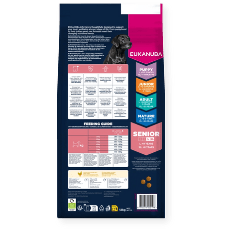 Eukanuba Senior Large Breed Fresh Chicken Dry Dog Food 12 kg, Eukanuba,