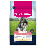 Eukanuba Senior Small Breed Fresh Chicken Dry Dog Food, Eukanuba, 3 x 3 kg
