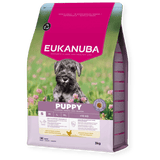 Eukanuba Small Breed Puppy Fresh Chicken Dry Dog Food, Eukanuba, 3 x 3 kg