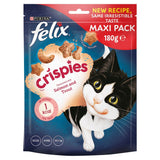 Felix Crispies Salmon & Trout Cat Treats, Felix, 5 x 180g