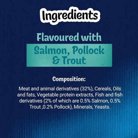 FELIX Goody Bag Seaside Mix Cat Treats, Felix, 8 x 60g