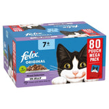 Felix Original Senior 7+ Mixed Selection in Jelly Wet Cat Food, Felix, 80 x 85g