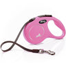 Flexi Classic Tape Dog Lead Small 5m, Flexi, Pink