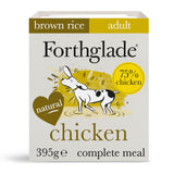 Forthglade Adult Dog Complete Chicken with Brown Rice & Veg Trays 18x395g, Forthglade,