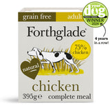 Forthglade Adult Dog Complete Grain Free Chicken with Butternut Squash & Veg 18x395g, Forthglade,