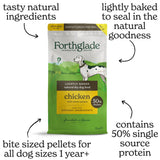 Forthglade Chicken Lightly Baked Natural Dry Adult Dog Food, Forthglade, 6 kg