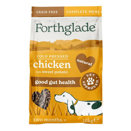 Forthglade Cold Pressed Chicken Grain Free Dry Dog Food, Forthglade, 10 kg