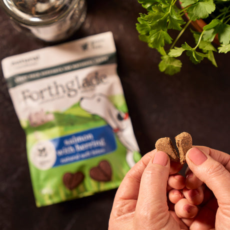 Forthglade National Trust Soft Bites Salmon & Herring Dog Treats - 8 x 90g, Forthglade,