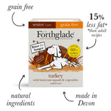 Forthglade Senior Dog Complete Grain Free Turkey with Butternut Squash & Veg 18x395g, Forthglade,