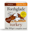 Forthglade Senior Dog Complete Grain Free Turkey with Butternut Squash & Veg 18x395g, Forthglade,