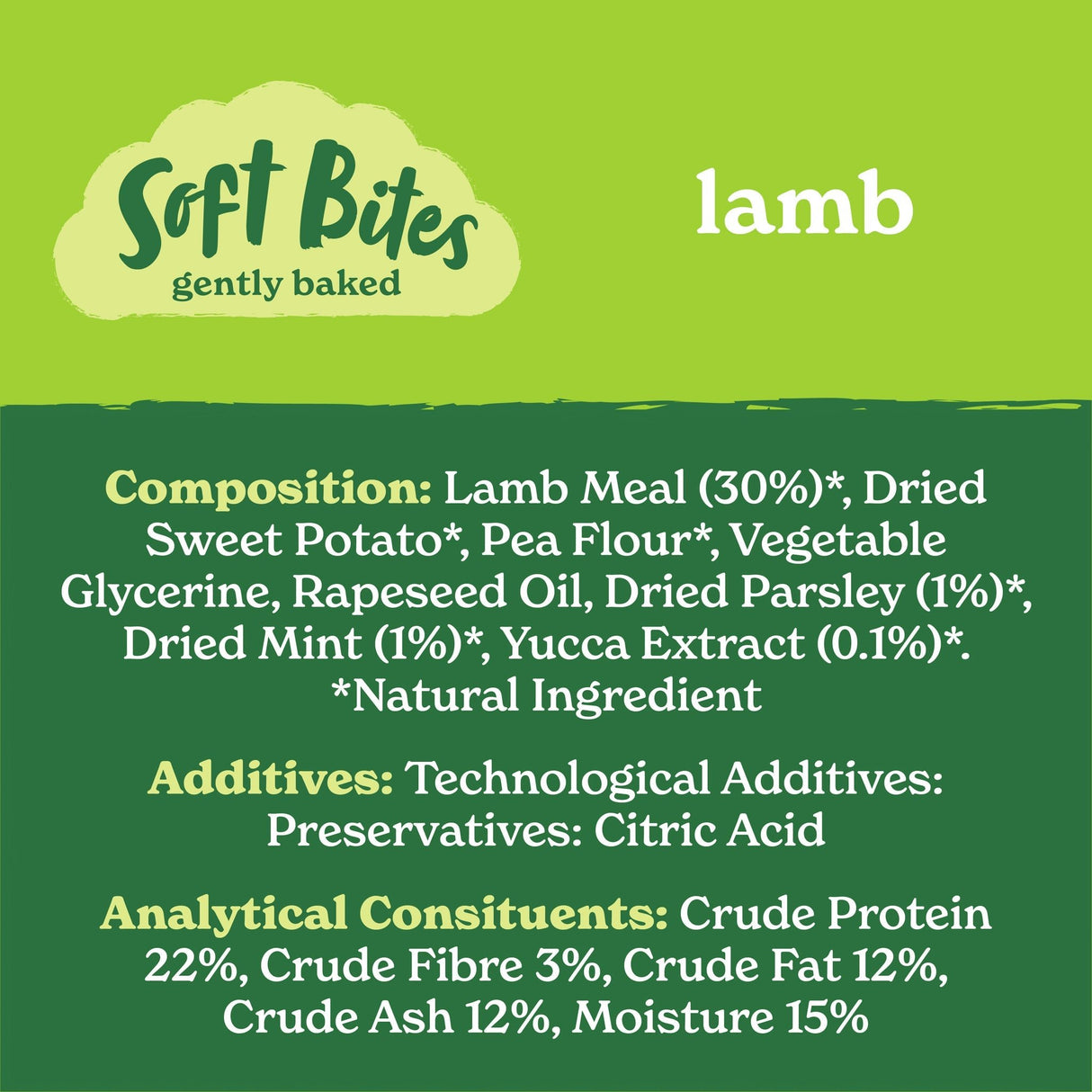 Forthglade Soft Bites Lamb Dog Treats - 8 x 90g, Forthglade,