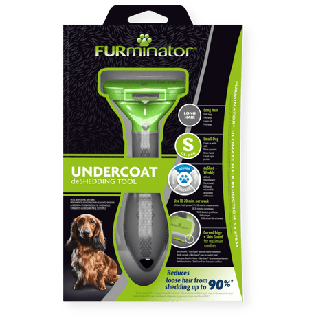 FURminator Small Dog Long Hair Undercoat deShedding Tool, FURminator,