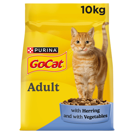 Go - Cat Herring with Veg Dry Adult Cat Food, Go - Cat, 4 kg