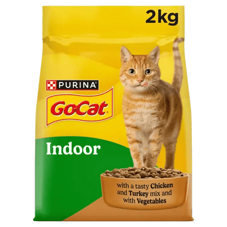 Go - Cat Indoor Chicken Dry Cat Food - 2 kg, Go - Cat,