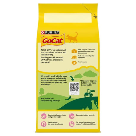Go - Cat Kitten Chicken, Turkey and Milk Dry Cat Food - 2 kg, Go - Cat,
