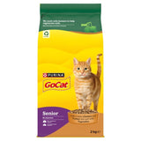 Go - Cat Senior 7+ Chicken, Turkey & Veg Dry Food - 2 kg, Go - Cat,