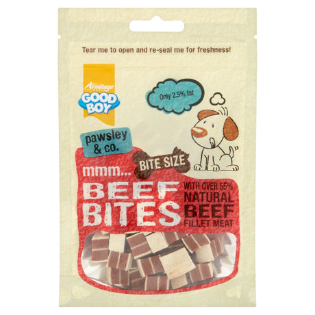 Good Boy Pawsley & Co Beef Bites Dog Treats - 10 x 65g, Good Boy,