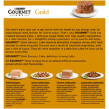 Gourmet Gold Savoury Cake Meat and Veg Variety Wet Cat Food - 6 Boxes (8x85g), Gourmet,