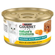 Gourmet Nature's Creations Gravy Heart Chicken Wet Cat Food - 12 x 85g, Gourmet,