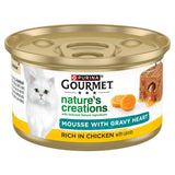 Gourmet Nature's Creations Gravy Heart Chicken Wet Cat Food - 12 x 85g, Gourmet,