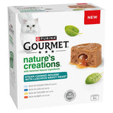 Gourmet Nature's Creations Gravy Heart Variety Wet Cat Food - 6 Boxes (8x85g), Gourmet,