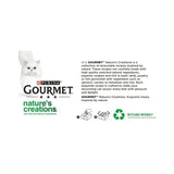 Gourmet Nature's Creations Mixed Selection Fish Wet Cat Food Tins 6x (8x85g), Gourmet,