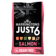 Harringtons Just 6 Salmon Dry Dog Food, Harringtons, 12 kg