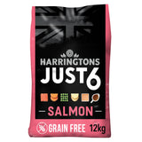 Harringtons Just 6 Salmon Dry Dog Food, Harringtons, 12 kg