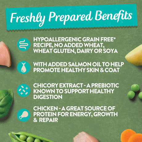 Harringtons Puppy Chicken with Veg Grain Free Wet Food Trays - 8 x 380g, Harringtons,