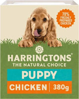 Harringtons Puppy Complete Chicken Trays 8x380g, Harringtons,